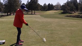 Meet Phyllis Wampler 91 who plays 18 holes of golf every day and inspires others [upl. by Adnawak]