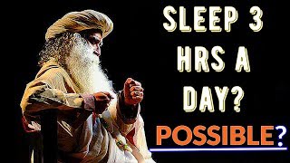 Do these and your sleep quota will go down  Sadhguru about methods of Managing Energy [upl. by Idyh]