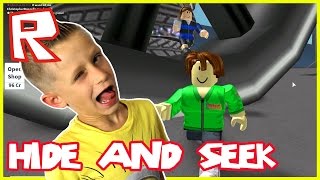 Hide and Seek Extreme  Karina GOT ME  Roblox [upl. by Sllew]