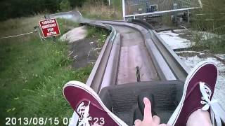 Tobogganing at Swadlincote Ski Centre [upl. by Balch]