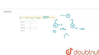 Disubstituted derivatives of benzene are of…… Typetypes [upl. by Adirahs]