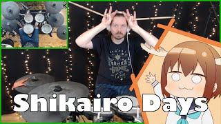 Shikairo Days  My Deer Friend Nokotan Opening  Drum Cover [upl. by Mukerji321]