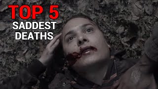 Top 5 Saddest Deaths In Fear The Walking Dead [upl. by Ariamat]