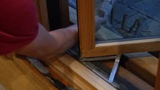 Adjusting a push out casement window [upl. by Nitsruk624]