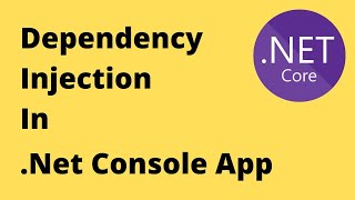 How To Use Dependency Injection In C Net Console Application  Net 8 [upl. by Watkin]