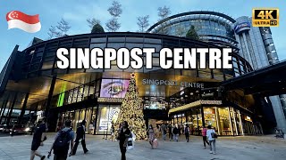 4K 🇸🇬 Explore Enchanting Christmas Decor 2023 SingPost Centre Tour [upl. by Nira]