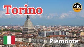 Torino Italy 🇮🇹 4K Walking Tour  July 2024 [upl. by Kalli197]