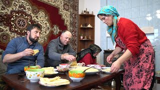 Life in Winter DAGESTAN Village Last embroidery masters Russia [upl. by Tryck759]