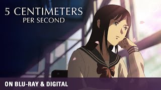 Makoto Shinkai  5 CENTIMETERS PER SECOND  On Bluray amp Digital [upl. by Urana666]