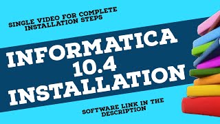 Informatica Installation 104 on Windows  How to install Informatica PowerCenter 104 on Windows [upl. by Ellered]