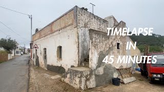 Brothers Buy An Abandoned House In Portugal 18 Months Start To Finish Timelapse [upl. by Doomham]