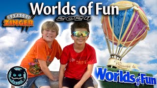 Worlds of Fun Kansas City 2024 Unforgettable Adventures [upl. by Leeann424]