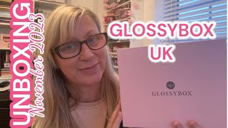 GLOSSYBOX UK NOVEMBER 2023 [upl. by Sakovich919]