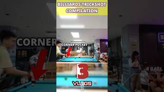 A Crazy Billiard 2 Rail Trickshot Watch the 4 Ball billiards 8ballpool shorts [upl. by Ahsatsan494]