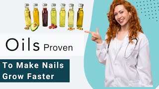 4 Best Oils for Cuticles amp Nails for Fast Nail Growth [upl. by Ivel831]