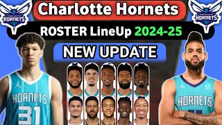 Charlotte Hornets ROSTER Lineup 20242025 Best Details  NBA [upl. by Barthold]