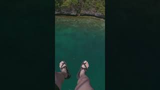 Hundred Islands  Longest Zipline POV Fast Forward alaminospangasinan djiaction4 fpv dji [upl. by Zinnes786]