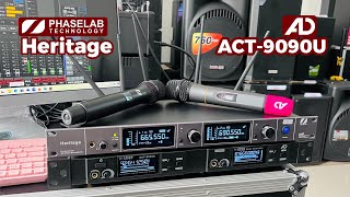 Bandingkan Microphone Vocal AD ACT9090U dan Phaselab Heritage [upl. by Arron261]