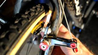 SRAM Avid Ultimate Shorty Cyclocross Brake Set Up [upl. by Aicia]