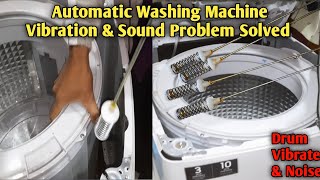 Samsung top load washing machine Sound problem Top Load Washing machine vibration and Noise problem [upl. by Dracir56]