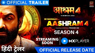 ashram 4 trailer official I ashram 4 I ashram 4 official trailer I release date I ashram 3 I आश्रम 4 [upl. by Rellek239]