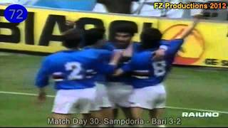 Gianluca Vialli  123 goals in Serie A part 23 4685 Sampdoria 19891992 [upl. by Croner806]