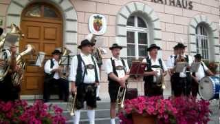 Bayerwaldkapelle Zwiesel  Zwieseler Grenzlandfest 2012 [upl. by Selohcin56]