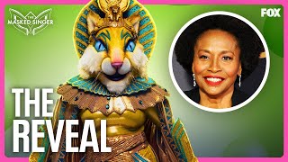 The Reveal Jenifer Lewis is Cleocatra  Season 11  The Masked Singer [upl. by Auhs]