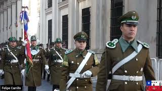 carabineros de chile  Relevo de Guardia 31 de Agosto de 2024 [upl. by Vaules821]