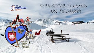 3 Vallées Courchevel Moriond les chapelets [upl. by Bashemeth]