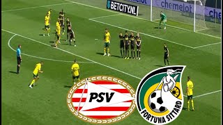 Fortuna Sittard vs PSV 13 Samenvatting  Eredivisie 20242025 [upl. by Amikay]