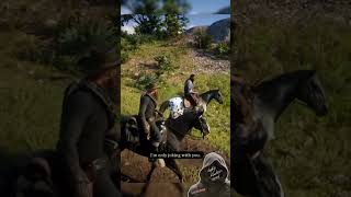 RDR2 Arthur Antagonize Charles [upl. by Anilatac]