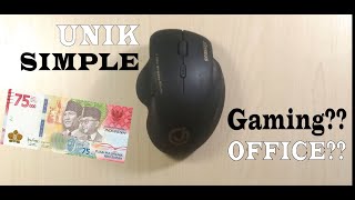 REXPERIENCE 4  REVIEW GAMING MOUSE WIRELESS JOYSEUS J6  75 RIBU PAS DAPET INI SIH OK BANGET [upl. by Nnyre514]