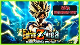 2024 FULL FARM GUIDE FOR EZA LR PRIME BATTLE SSJ GOKU  DOKKAN BATTLE [upl. by Ennaillek205]