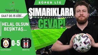 Beşiktaş 50 Galatasaray  Şımarıkların İktidarı Van Bronckhorst Şov Kifayetsizler Yardakçılar [upl. by Nhguav189]