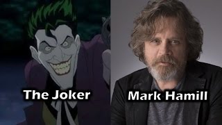 Characters and Voice Actors  Batman The Killing Joke [upl. by Callan964]