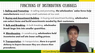 Components of Marketing Channels [upl. by Ydorb]