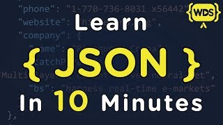 Learn JSON in 10 Minutes [upl. by Earized547]