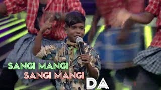 super singer junior poovaiyar mass performance gana songs [upl. by Iturk]