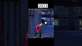 FREE FIRE 2030 VS 2023 tondegamer shortvideo freefire [upl. by Aihsekram]