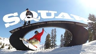 Any Given Sunday Squaw Valley  GoPro Edit [upl. by Aicilak]