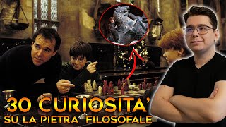 30 NUOVE CURIOSITA sul film di HARRY POTTER e la Pietra Filosofale [upl. by Kovar]