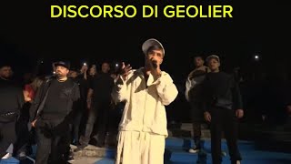 ENTRATA E DISCORDO DI GEOLIER AL RED BULL 64 BARS LIVE SCAMPIA [upl. by Gallard]