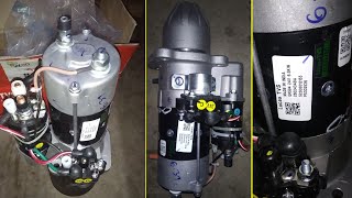 Bs6 starter motor new  tata signa 16 wheeler truck new starter motor  Lucas tvs starter motor [upl. by Neicul]