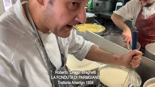 Fonduta di Parmigiano  Parmigiano fondue [upl. by Doralynne]