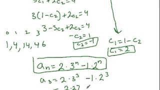 Homogeneous Linear SecondOrder Recurrence Relations [upl. by Aramot]