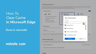 How To Clear Cache in Microsoft Edge [upl. by Reivaxe]