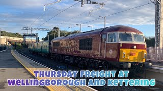 Thursday Freight at Wellingborough amp Kettering  MML  12092024 [upl. by Karlis]