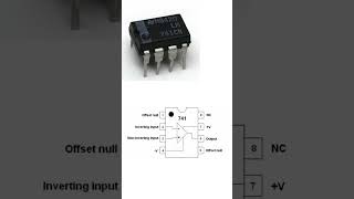 LM741 CM OP Amp Ic Datasheet And Pinout viralshort trending shorts audioamplifier op ⚡ [upl. by Trixie]