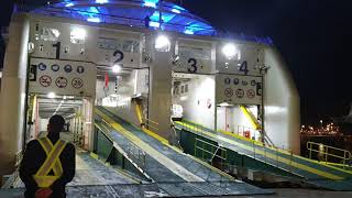 Naviera Armas ferry Volcan De Tamasite walk about tour interior Part 1 [upl. by Ariet]